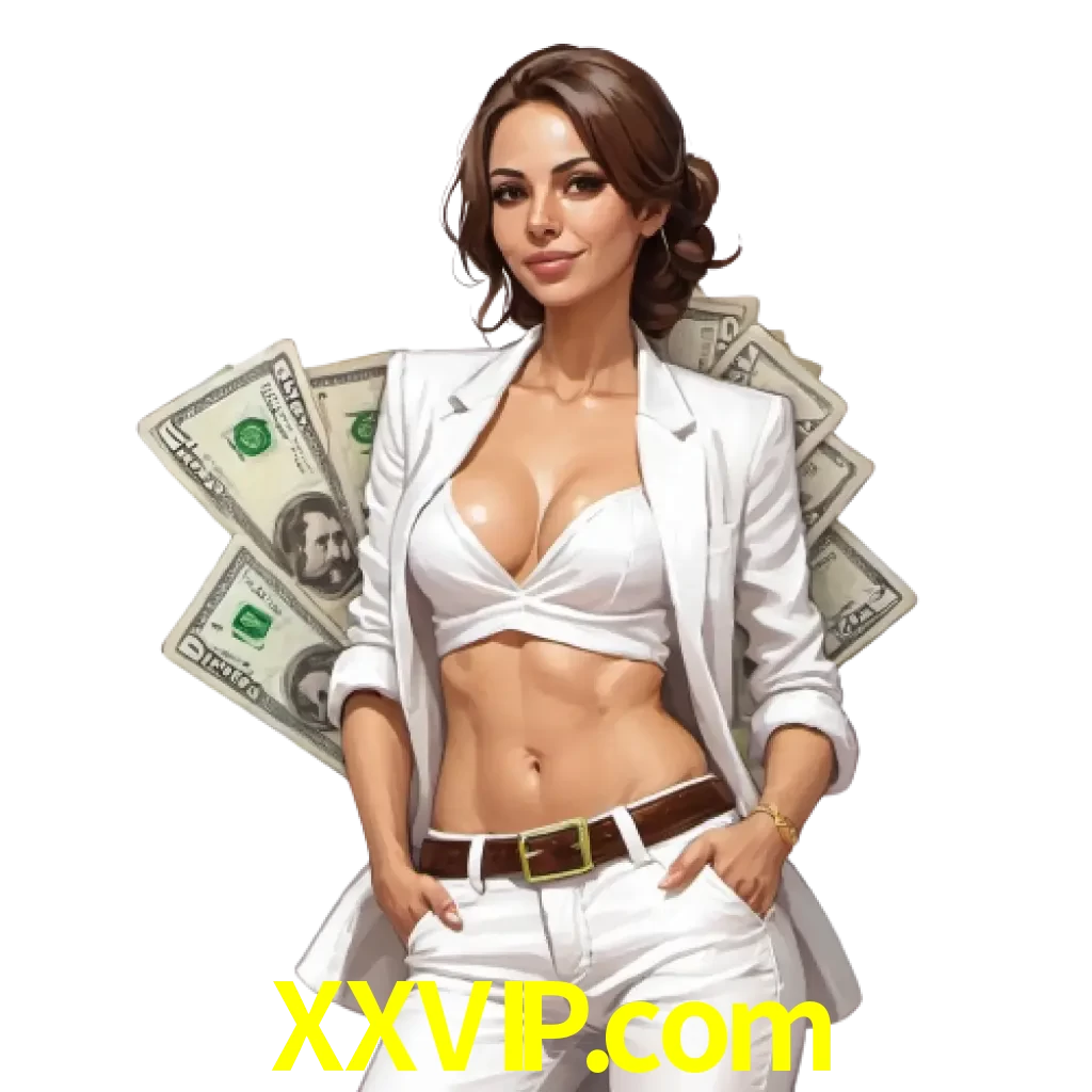 woman with money playing in xxvip bet casino